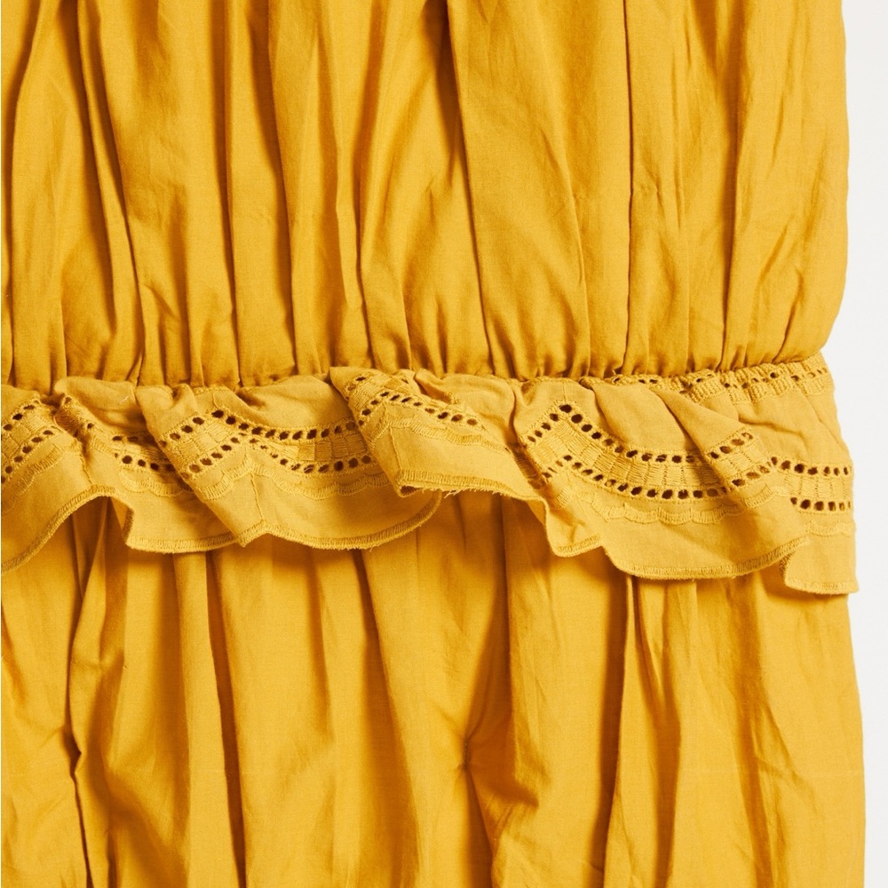 Anthropologie Astride Ruffled Voile Quilt - Picture 5 of 6